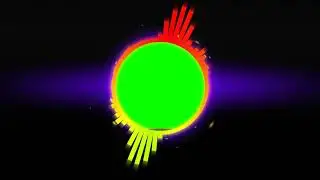 Green screen audio Visualizer effects. ||green screen music effects background video.