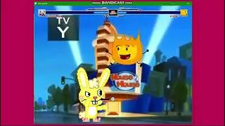 MUGEN REQUEST:cuddles vs firey|MUGEN ALL STARS 1.1B🐍