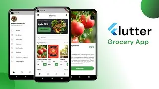 Grocery App in FLUTTER [ Part-1 ]