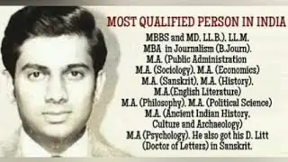 SHRIKANT JICHKAR  the brilliant mind बहुमूल्य प्रतिभा के धनी