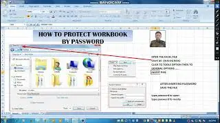 How to protect (password) in Excel Files - Diagrammetical representation ??