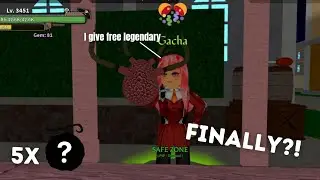 BUYING fruits using BELI until LEGENDARY | King Legacy