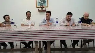 Visita de Maxi Abad en Navarro junto a Ucr y Pro
