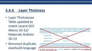 2021 Flexible Pavement Design Manual Updates
