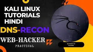 kali linux tutorials hindi | information gathering  | DNS-RECON | WEB- Hacker