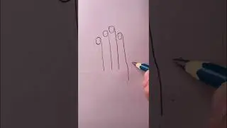 Very easy to draw a hand