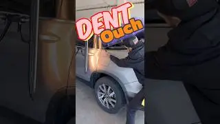 How to fix a dent on the body line | Pdr lesson #autobodyrepair #dentrepair #paintlessdentrepair