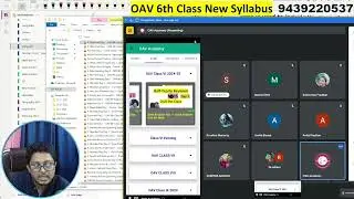 OAVS Live Update | Daily Live Class Updated in Live section...