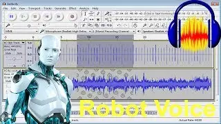 How to make a robot voice in audacity [ Like Robot ]