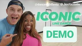 ICONIC  -- Line Dance DEMO
