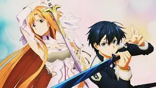 sword art online kirito and asuna