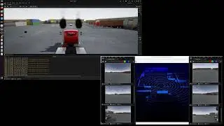 End to End AI Sensors Simulation and High Fidelity Scenarios Simulation in UE5