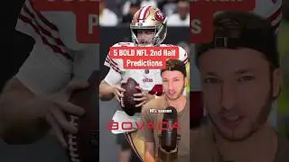 The BOLDEST NFL 2nd half Predictions 🔮