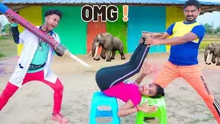 Must Watch New Funny Video 2024 Top New Comedy 😁😁 Video 2024 Try To Not Laugh 🤣 Pranks Video