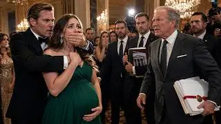 Billionaire Tried to Silence His 8-Month Pregnant Wife at a Gala-Her Father’s $800M Revenge EndedHim