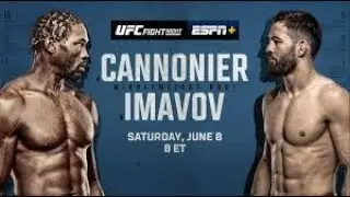 UFC Louisville Cannonier vs Imavov Prediction