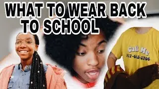 WHAT HIGHSCHOOLERS WEAR BACK TO SCHOOL