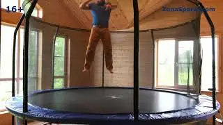 Можно ли поставить батут с сеткой дома