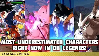 Most Underestimated Characters Right Now In Dragon Ball Legends