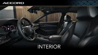 2023 Accord Walkaround: Interior