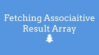 Fetching Associative Result Array PHP MySQLi OOP - TheMindSpeaks