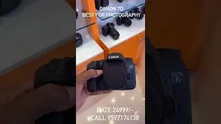 CANON 7D | BEST FOR PHOTOGRAPHY| AVAILABLE AT MUTHUKUMARAN CAMERAS 