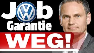 Job Garantie weg bei VW! Werksschließungen drohen.