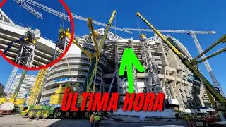 🚨 YA ESTÁ ARRIBA ⚠️ OBRAS del SANTIAGO BERNABÉU [27 Enero]
