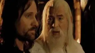 Aragorn had Gandalf at 'hello'