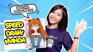 Speed Drawing Manga: Awalnya Ragu Tapi Ternyata HASILNYA...