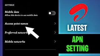 Airtel New APN Setting 30May | Airtel Network Problem Solve | Airtel Slow Net Problem