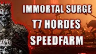 IMMORTAL Necro Infernal Hordes TIER 7 Speedfarm |Diablo 4 Necromancer Season 5 Build 