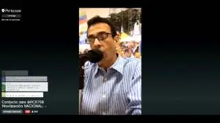 Capriles Informa, CNE Tibisay , MARCHA 11 DE MAYO