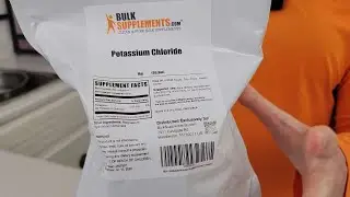 BulkSupplements.com Potassium Chloride Powder