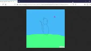 The cat and the butterfly animation