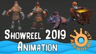 ShowReel|Animation2019|Blenderules|Blender2.8