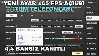 How to Enable 165 FPS | 4.4 No Ban on All Devices - 120 Fps config pubg mobile