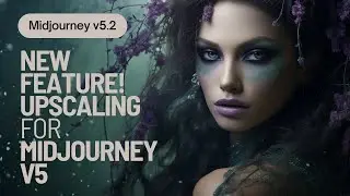 Midjourney 5.2 | New feature! Upscaling 2x and 4x | Is it any good?