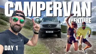 Wild dip at the tallest waterfall in Wales | Campervan Adventure