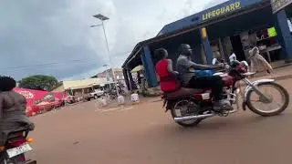 Drive Through Gulu City