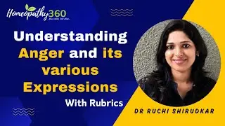 Understanding Anger and its various Expressions with Rubrics - Dr. Ruchi Shirudkar
