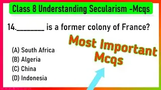 Best MCQ Class 8 Understanding Secularism | Understanding Secularism Multiple Choice Questions