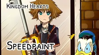 Kingdom Hearts [SpeedPaint]