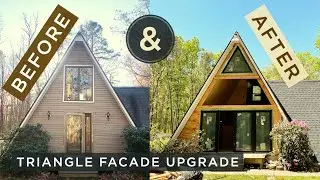 DOUBLE AFRAME WALL OF GLASS - Before & After Exterior Facade Renovation
