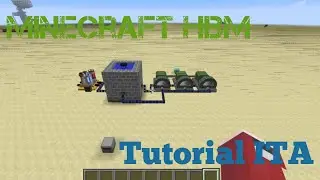 MinecraftITA HBM - Come creare un reattore nucleare su Minecraft!! #1