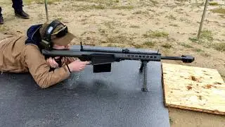 Spełniamy marzenia czyli: strzelałem z Barrett'a M82A1 (50BMG)