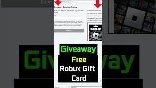 How to Redeem Roblox Gift card codes + FREE ROBUX (Robux Giveaway) 