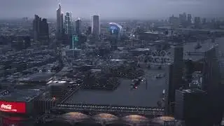 SciFi Shot Spaceship Over London