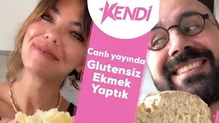 Canlı yayında "Glutensiz" Ekmek yaptık✨ w/İhsan Dehmen