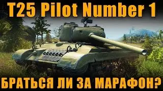 Почему не стоит участвовать в марафоне на T 25 Pilot 1!!!